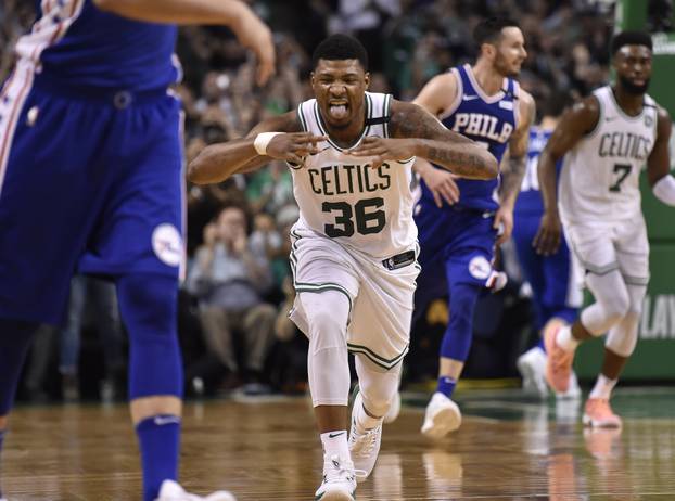 NBA: Playoffs-Philadelphia 76ers at Boston Celtics