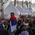 FOTO Vučićeve pristaše okupile su se u Beogradu: 'Gotovo je s obojenom revolucijom u Srbiji!'