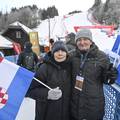 FOTO Baka i djed bodrili Zrinku: Pogledajte atmosferu hrvatskih navijača na utrci u Sloveniji...