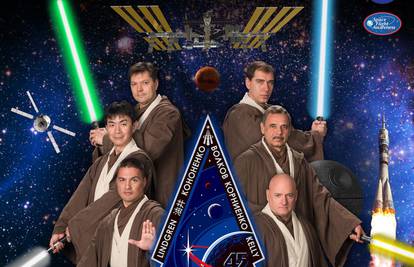 Sila je jaka u njima: Astronauti za poster postali Jedi vitezovi