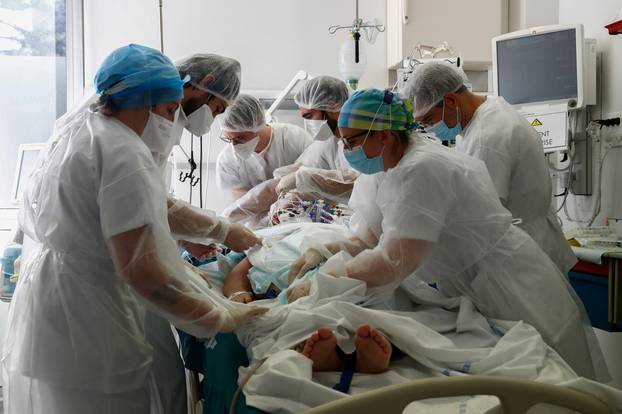 French hospital faces second wave of COVID patients