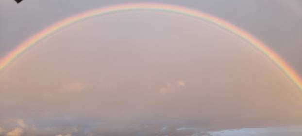 FOTO Duga razveselila Splićane: 'Nikad ljepšu nisam vidio!'