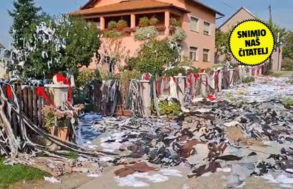 VIDEO Dobili bebu, susjedi im zatrpali dvorište s 3 tone smeća: 'Ma ne ljutimo se, sve je ok'