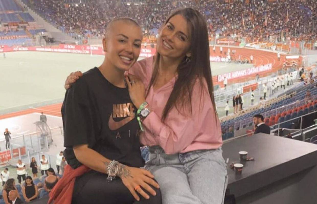 Osmijehom protiv raka: Hrabra Claudia gledala utakmicu Rome