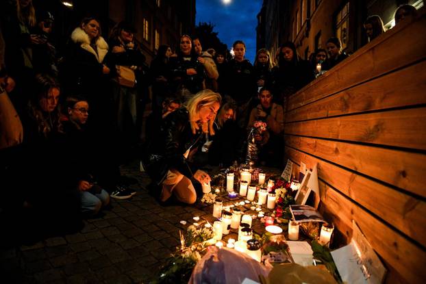 Memorial for Liam Payne in Stockholm