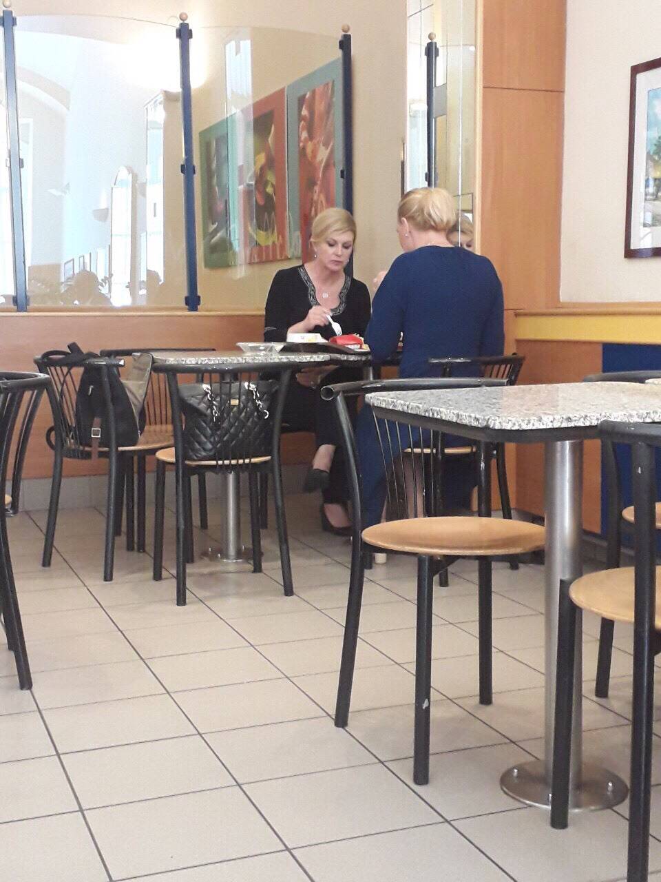 Kolinda iz Vukovara svratila do Osijeka i otišla u McDonald's