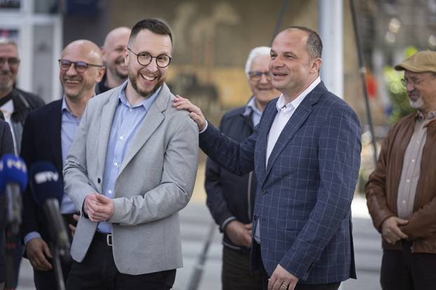 Konferencija za medije SDP-a i Mo&zcaron;emo u Osijeku 