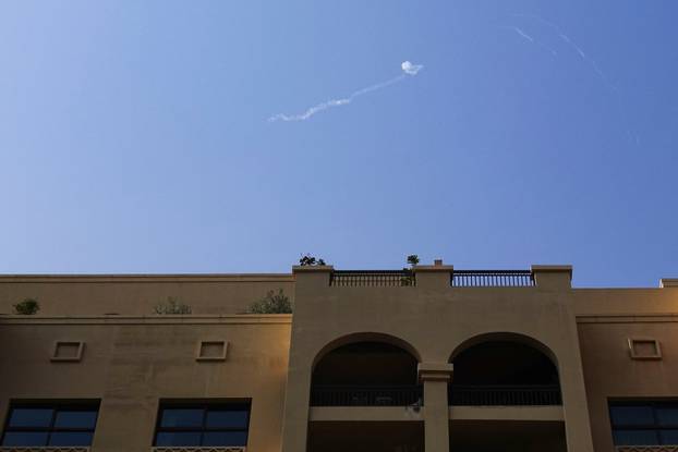 Smoke billows after Iranian attack, following United States and Israel strikes on Iran