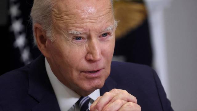 U.S. President Joe Biden holds a meeting about fentanyl at the White House, Washington, U.S., 