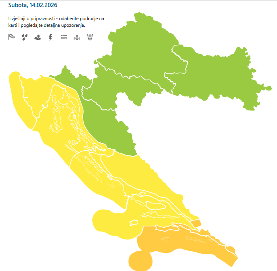 Pripremite kišobrane: Evo kakvo nas vrijeme danas čeka
