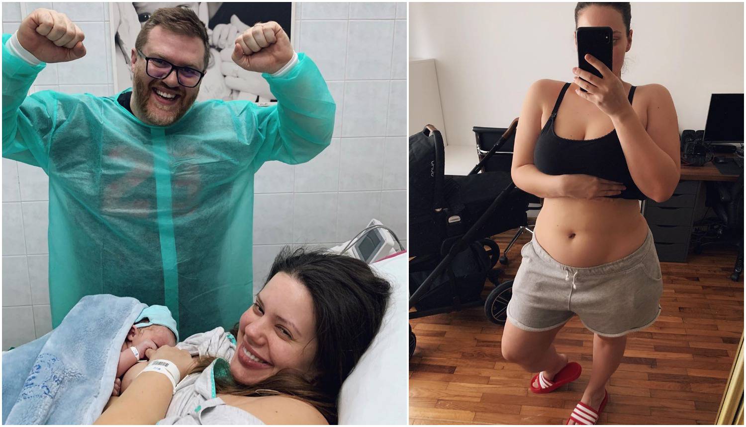 Pokazala je trbuh tjedan dana nakon poroda: 'U raspadu sam'