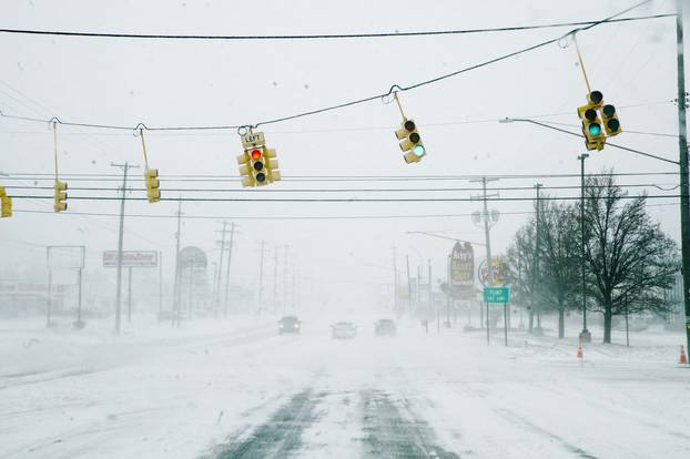 Massive winter storm in USA