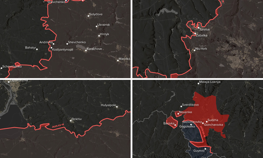 Objavili nove karte bojišta u Ukrajini. Rusi vratili Kursk i nezaustavljivo 'melju' na istoku