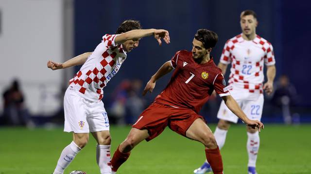 Zagreb: Susret Hrvatske i Armenije u kvalifikacijama za Europsko prvenstvo