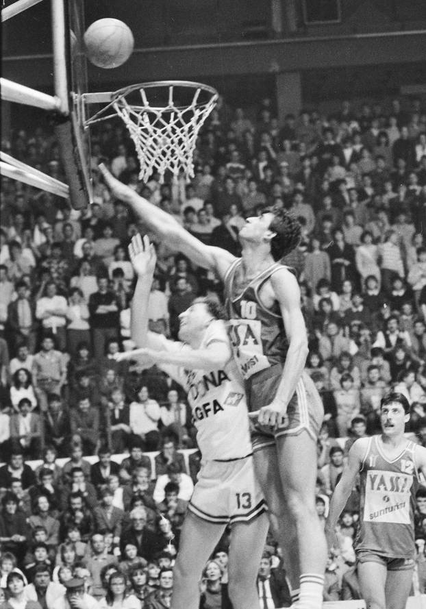 Povijesna utakmica kada je KK Zadar pobijedio KK Cibona u finalu Prvenstva Jugoslavije, 26.4.1986.