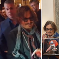 Depp pojavom oduševio fanove u Beogradu, a Vučića figuricom