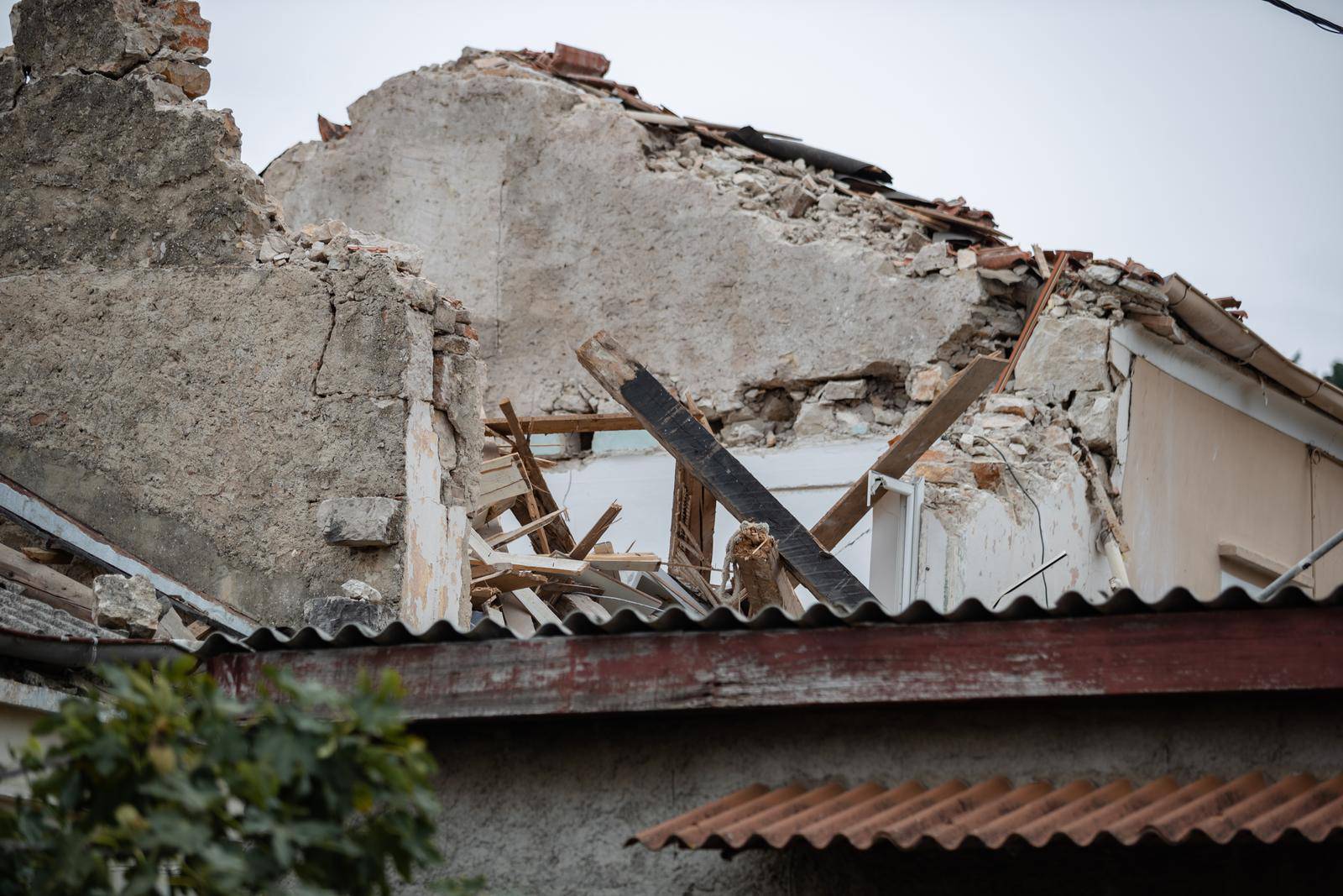 U mjestu Preko eksplodirala kuća