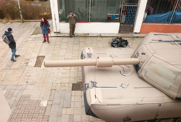 Inflatable tanks from Czech Republic