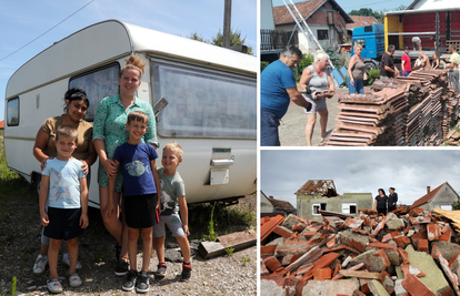 'Bez kuće smo zbog potresa, a Slavoncima pogođenima olujom pomažemo jer su i oni nama'