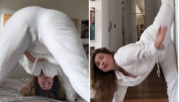 FOTO Kad se Nives Celzijus utegne u tajice i trenirku... Sad je svima pokazala fleksibilnost