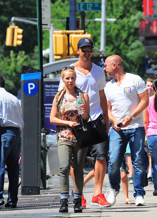 New York: Zlatan Ibrahimovi? uživa u odmoru s obitelji