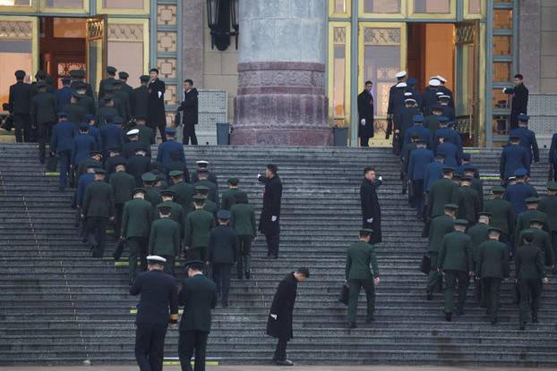 China's NPC opening session at the Great Hall of the People, in Beijing