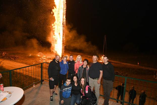 Popovec Kalnički: Paljenje najveće vuzmice u potkalničkim mjestima