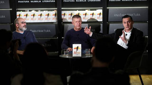 Zagreb: Promocija knjige Izgaranje  Josipa Mlakića