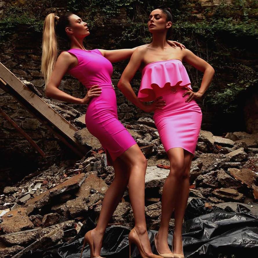 Haljine supruge nekadašnjeg nogometnog reprezentativca nose i na Bliskom istoku...