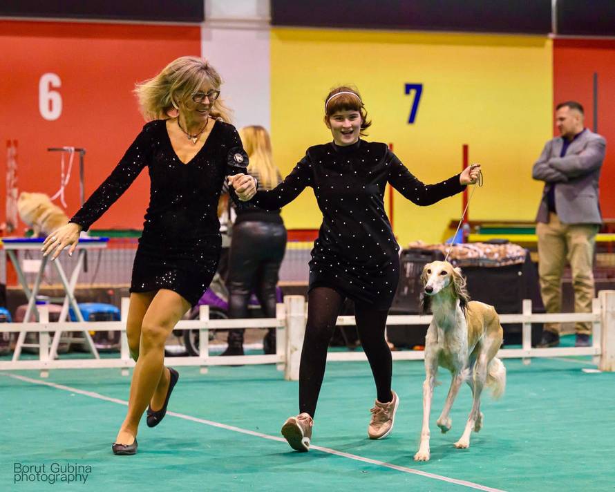 Kaja je dijete-anđeo, ali ima i svoje anđele čuvare s kojima osvaja srca na izložbama pasa!