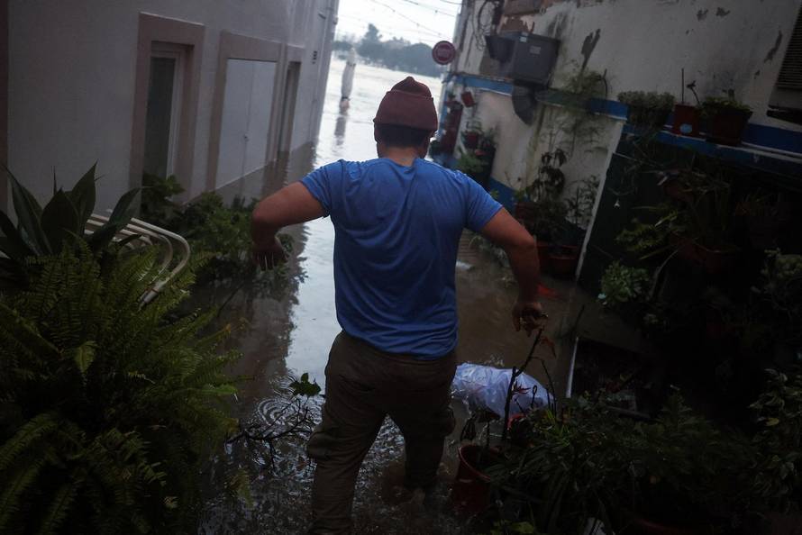 Storm Leo reaches Alcacer do Sal