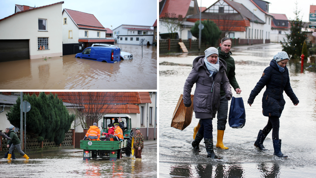 Njemačka se bori s poplavama, hitno evakuirali stanovništvo: 'Nadam se da će vratiti kućama'