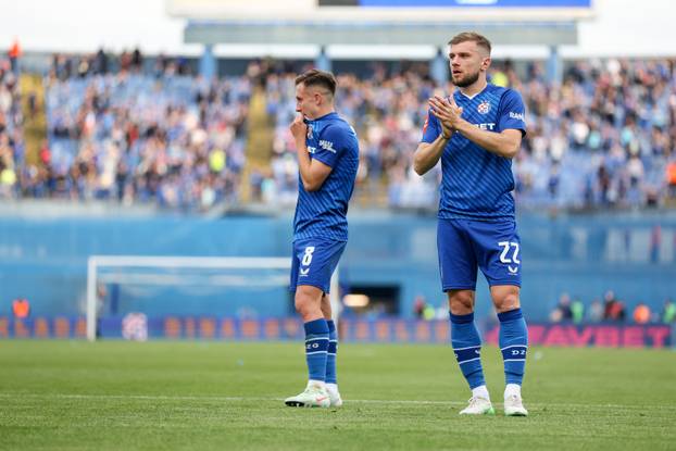 Zagreb: Igrači GNK Dinamo u suzama se oprostili od navijača