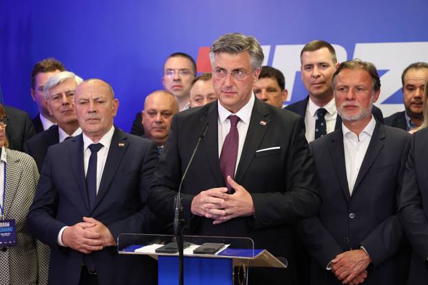 Zagreb: Andrej Plenković obratio se medijima 