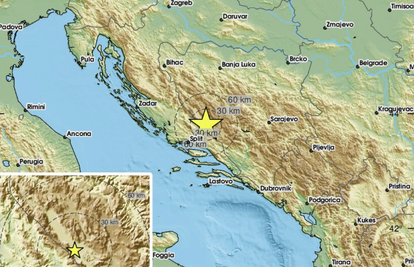 Potres pogodio Dalmaciju! Osjetio se u Zagori, Splitu i na otocima: 'Dobro je zatreslo...'