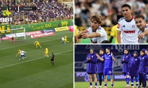 VIDEO Ovi su trenuci obilježili kolo: Novi kiks Rijeke, Dinamu derbi, transparent za Garciju