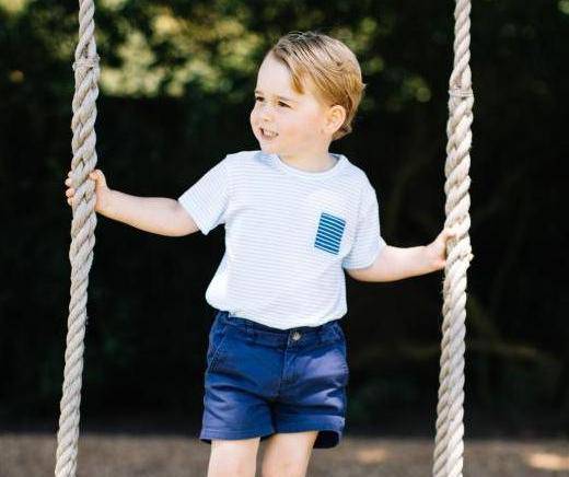 Prince George's third birthday