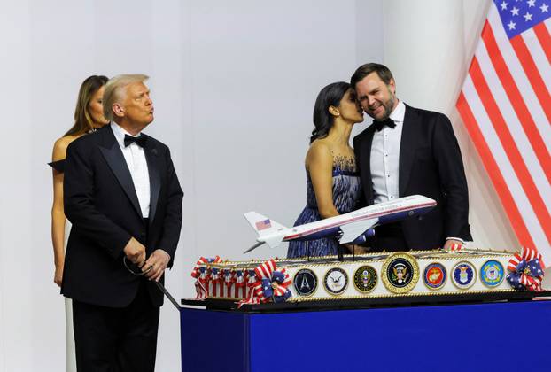 Commander in Chief Ball in honor of Donald Trump's inauguration in Washington