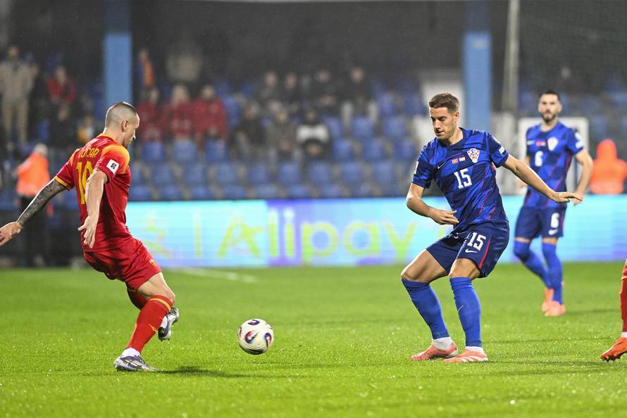 Utakmica kvalifikacija za Svjetsko nogometno prvenstvo 2026. Crna Gora - Hrvatska