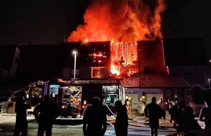 Vatra u Zaprešiću progutala kuću: 'Taman smo je obnovili...'