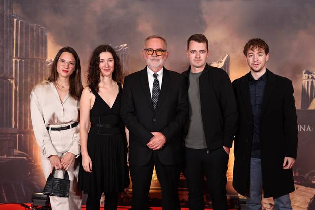 Zagreb: Premijera filma "Posljednji rimski bog" Domagoja Burića