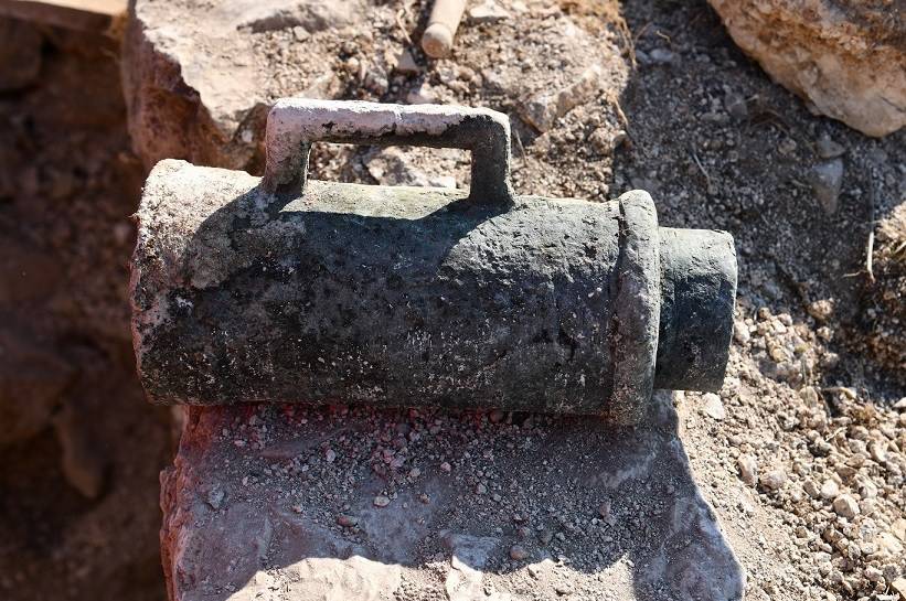 U NP Krka arheolozi pronašli minobacač iz 17. stoljeća