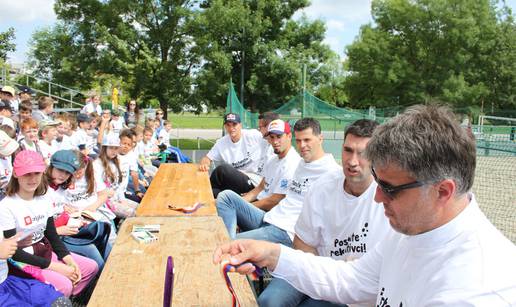 Olimpijci na Jarunu svjedočili su djeci o važnosti rekreacije