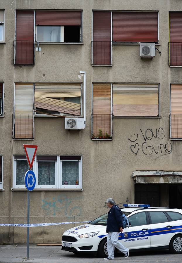 Zagreb: Dijete je palo s balkona u zgradi u Ulici BoÅ¾idara AdÅ¾ije