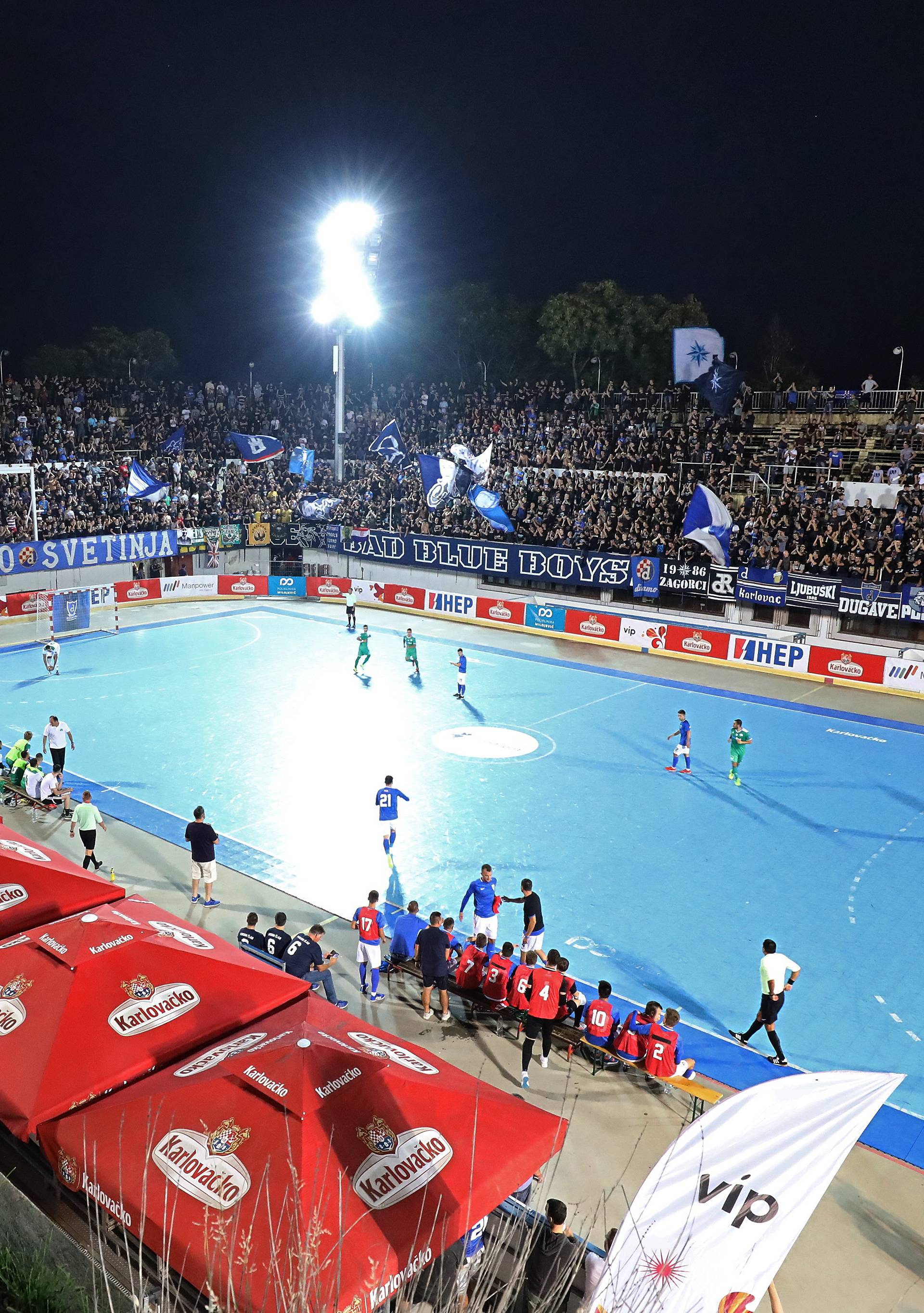 Zagreb: Prijateljska utakmica, MNK Futsal Dinamo - Panathinaikos