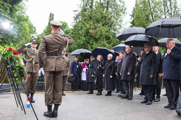 Zagreb: Komemoracija za žrtve Bleiburške tragedije na groblju Mirogoj