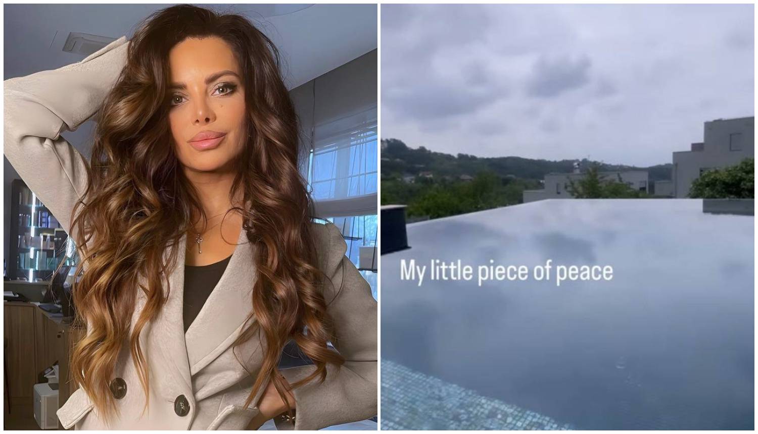 Pišek pokazala svoju luksuznu vilu i otkrila kada će se moći useliti u nju: 'Moj mali dio mira'