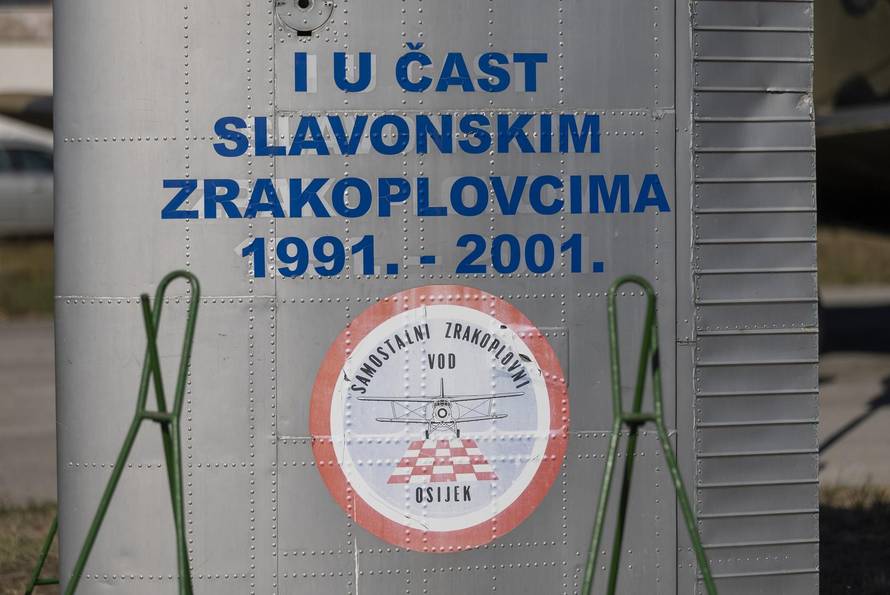 Osijek: Obilježavanje godišnjice osnutka Prvog samostalnog zrakoplovnog voda