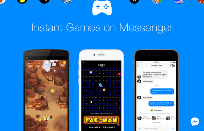 Sada ćete u Messengeru moći igrati Pac-Mana i hrpu klasika