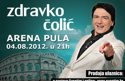 Znamo tko ide na "Koncert ljubavi" Zdravka Čolića u Pulu